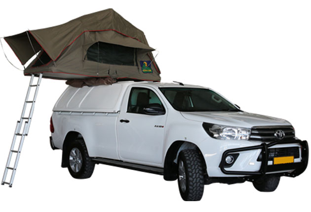 4x4 Single Cab with Camping Equipment for 2 PAX